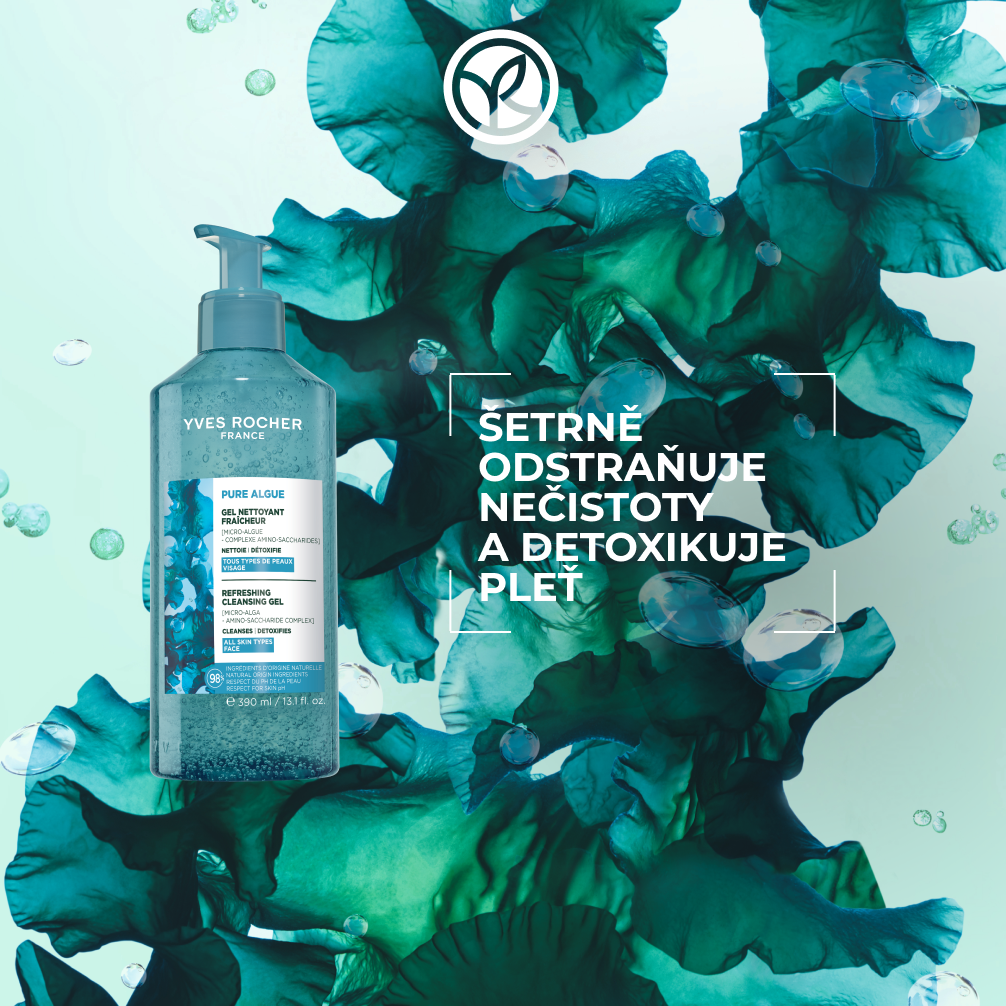 Yves Rocher Svěží čisticí gel 390 ml