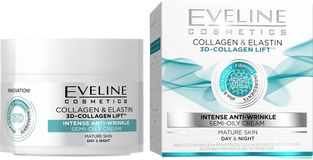 Eveline 3D Collagen & Elastin Denní/noční krém 50 ml