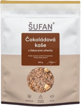 Šufan Čokoládová kaše s lískovými ořechy 250 g