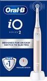 Oral-B iO 2 Elektrický zubní kartáček, světle růžový