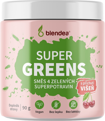 Blendea Supergreens višeň 90 g