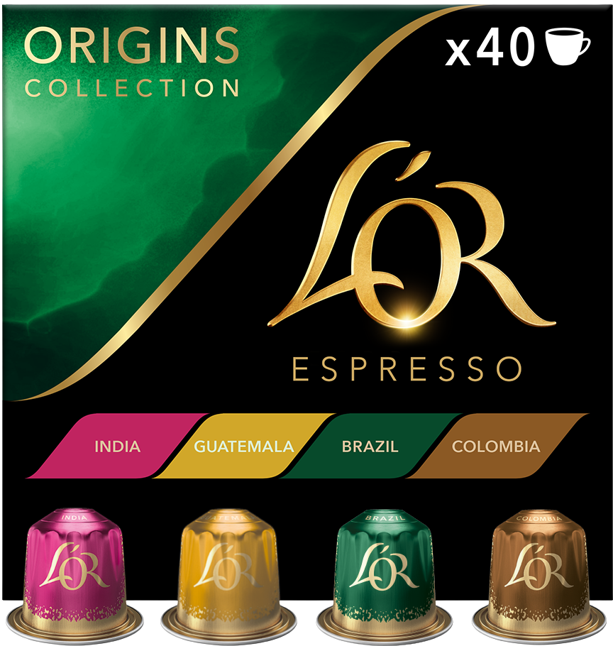 L´Or Espresso Origins mix kapslí pro Nespresso Original kávovary 40 ks