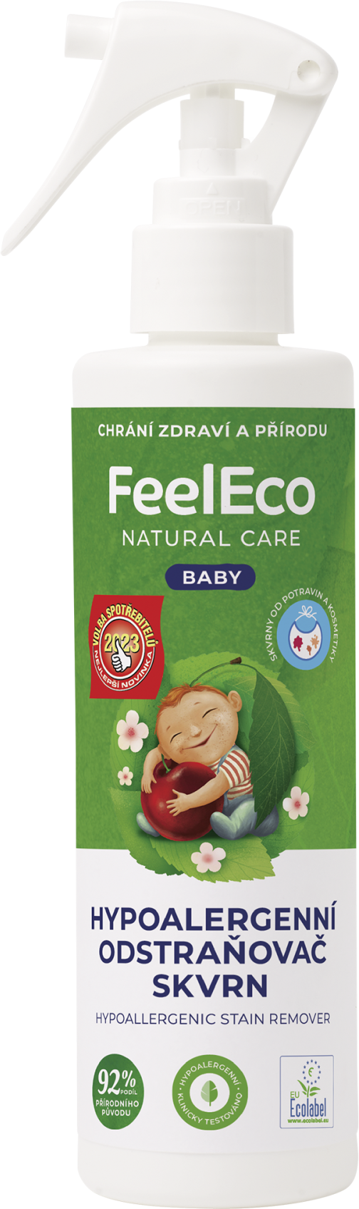 Feel Eco Odstraňovač skvrn Baby 200 ml