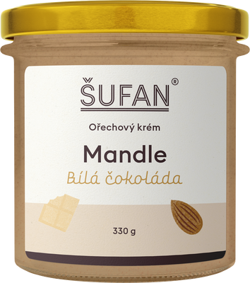 Šufan Mandle s bílou čokoládou 330 g