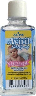 Aviril Dětský olej s azulenem 50 ml