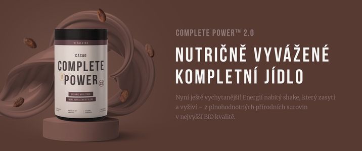 Vitalvibe Complete Power™ 2.0 BIO kakao prášek 1000 g
