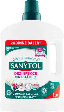 Sanytol Dezinfekce na prádlo Bílé květy 1.5 l