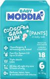 Moddia Baby Plenkové kalhotky 6 XL (14–19 kg), 18 ks