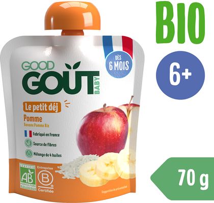 Good Goût BIO Jablečná snídaně 70 g