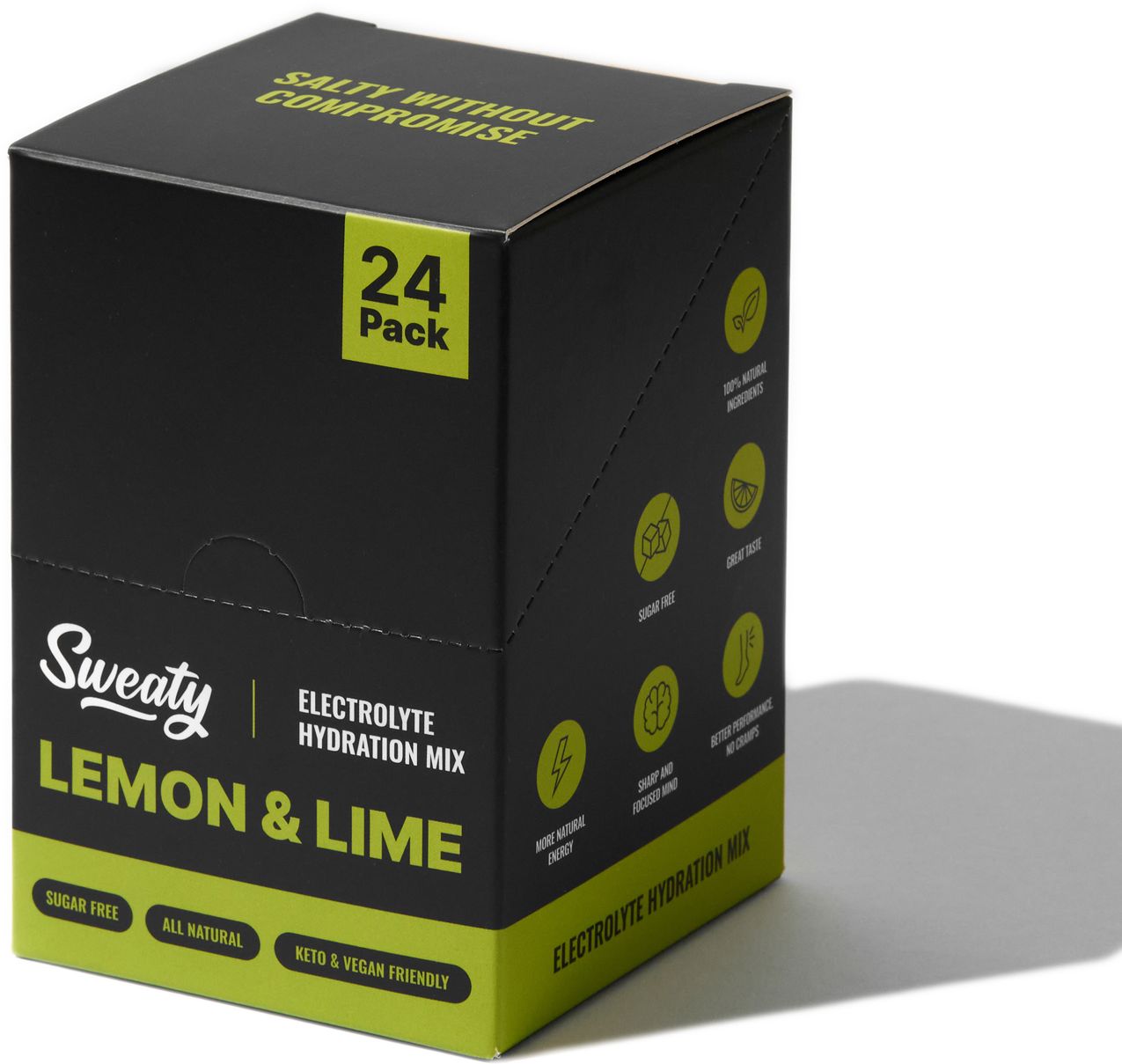 Sweaty Electrolyte Hydration Mix Lemon & Lime 24 x 6 g