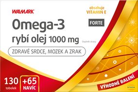 Walmark Omega 3 Forte 195 měkkých tobolek