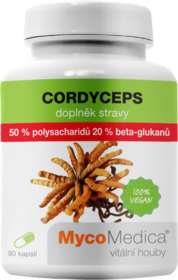 MycoMedica Cordyceps 50% 90 kapslí