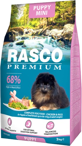 RASCO PREMIUM Puppy Mini 3 kg