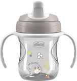 Chicco Hrneček Training s držadly grey, 6m+ 200 ml