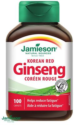 Jamieson Korejský ženšen 275mg 100 tablet