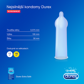 Durex Extra Safe 3 ks