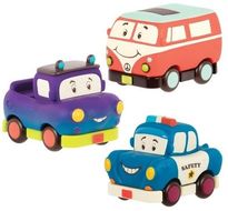 B-Toys Mini autíčka na setrvačník Mini Wheeee-ls! Pick-up 3 ks
