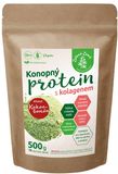 Zelená Země Konopný protein s kolagenem 500 g