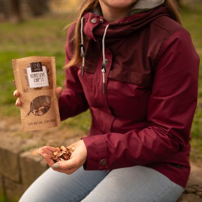 Natu Kokosové chipsy kakao BIO 70 g