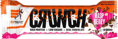 Extrifit Protein Bar Crunch, raspberry 50 g