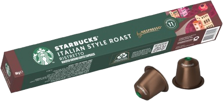 Starbucks Italian Style Roast by NESPRESSO®, Dark Roast 10 kapslí
