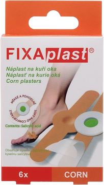 Fixaplast Náplast Corn na kuří oka 6 ks