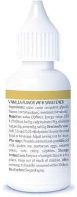 GymBeam Flavor Drops vanilla 30 ml