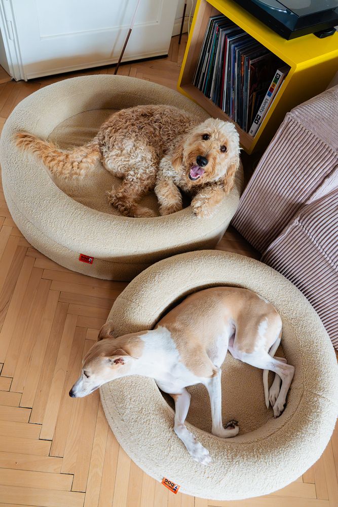 Explorer dog Pelech ortopedický Dognut Sandy Beige 100 cm