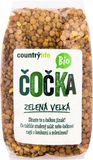 CountryLife Čočka zelená velká BIO 500 g