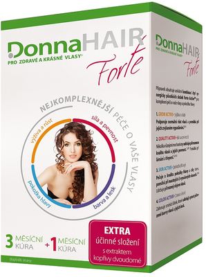 Donna Hair FORTE 4měsíční kúra 120 tobolek