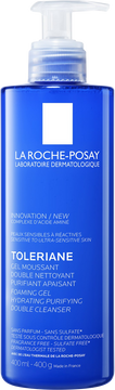 La Roche-Posay Toleriane pěnící čistící gel bez parfemace pro citlivou pleť 400 ml