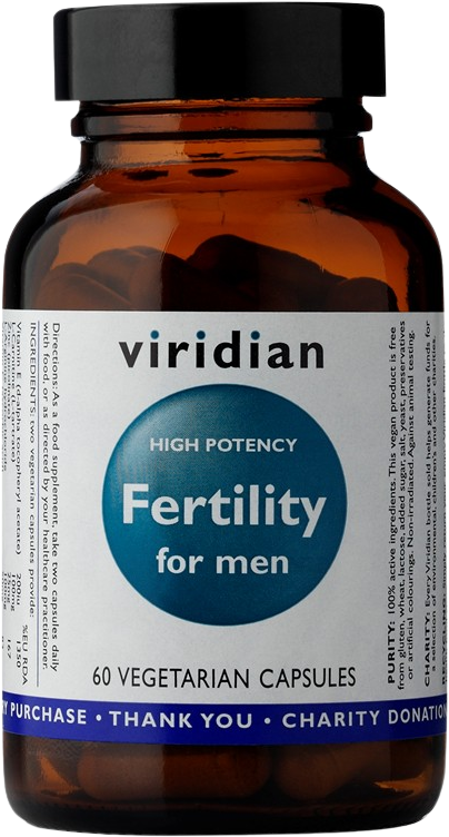 Viridian Fertility for Men 60 kapslí
