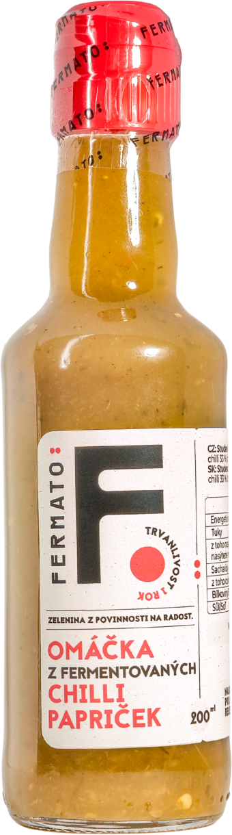 Fermato Omáčka z fermentovaných chilli papriček 200 ml