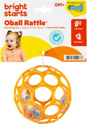 Oball Hračka RATTLE 10 cm orange 0m+