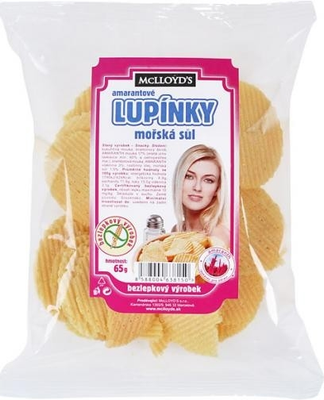 Amarantové lupínky mořská sůl 65 g