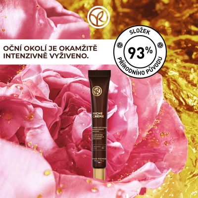 Yves Rocher Riche Créme Péče proti vráskám v okolí očí 14 ml