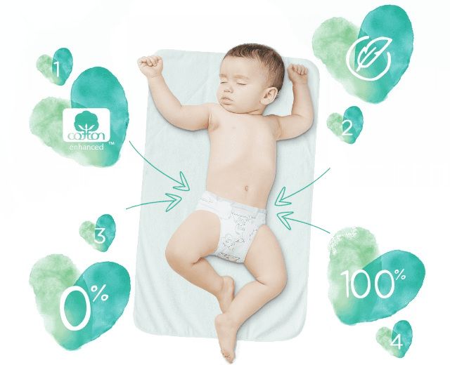 pampers pure protection