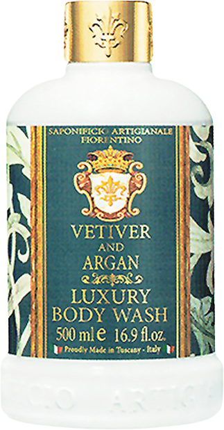 SAF Fiorentino sprchový gel Vetiver a arganový olej 500 ml