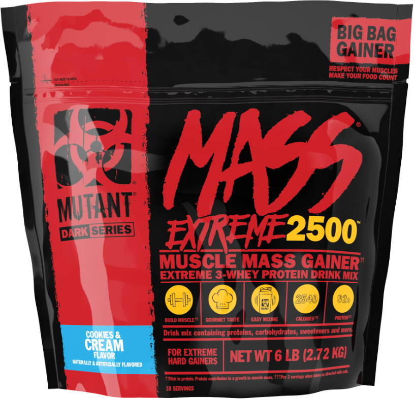PVL Mutant Mass Extreme cookies and cream 2720 g