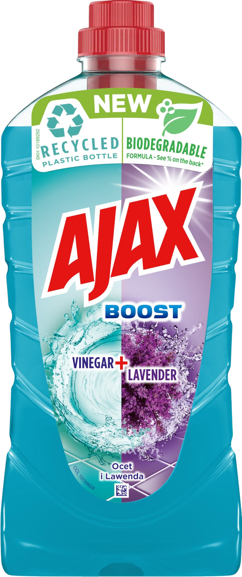 Ajax Boost Vinný ocet & Levandule Univerzální čisticí prostředek 1 l