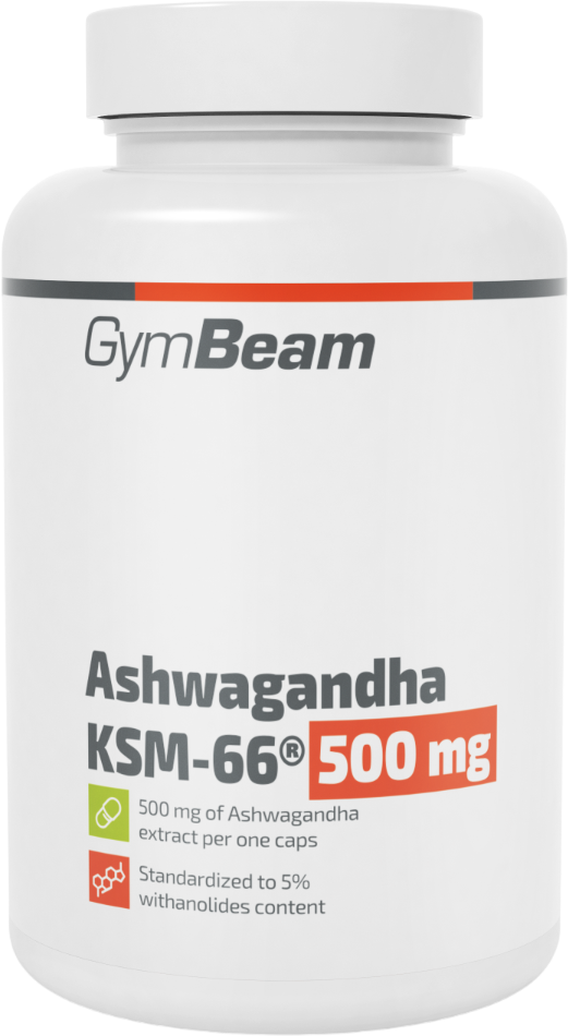 GymBeam Ashwagandha KSM-66® 500mg 90 x 500 mg