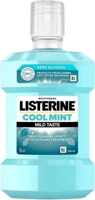 Listerine Coolmint Mild ústní voda 1 l