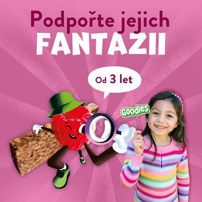 Goodies ovesná tyčinka malina & jablko 23 g
