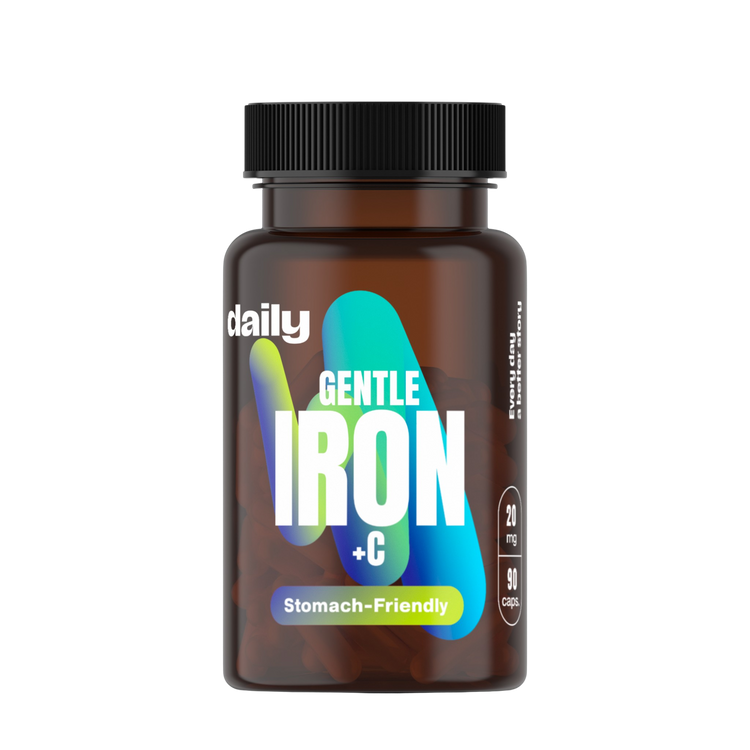 Daily Gentle Iron + C (železo) 90 kapslí