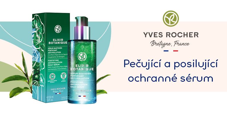 yves rocher, sérum, pleť