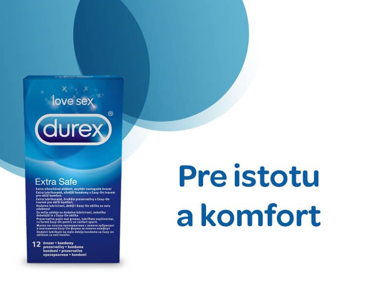 Prezervativ Durex Extra Safe 12ks, banner