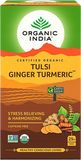 Organic India Tulsi kurkuma a zázvor BIO 25 sáčků 25 ks