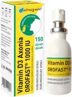 Orofast Vitamin D3 AXONIA 1000 IU sublinguální sprej 150 dávek 30 ml