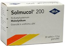 Solmucol 200mg perorální granule 30 sáčků