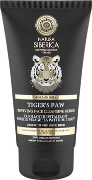 Natura Siberica Men Čisticí peeling pro oživení pleti Tygří tlapa 150 ml